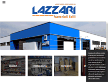 Tablet Screenshot of lazzarisrl.biz